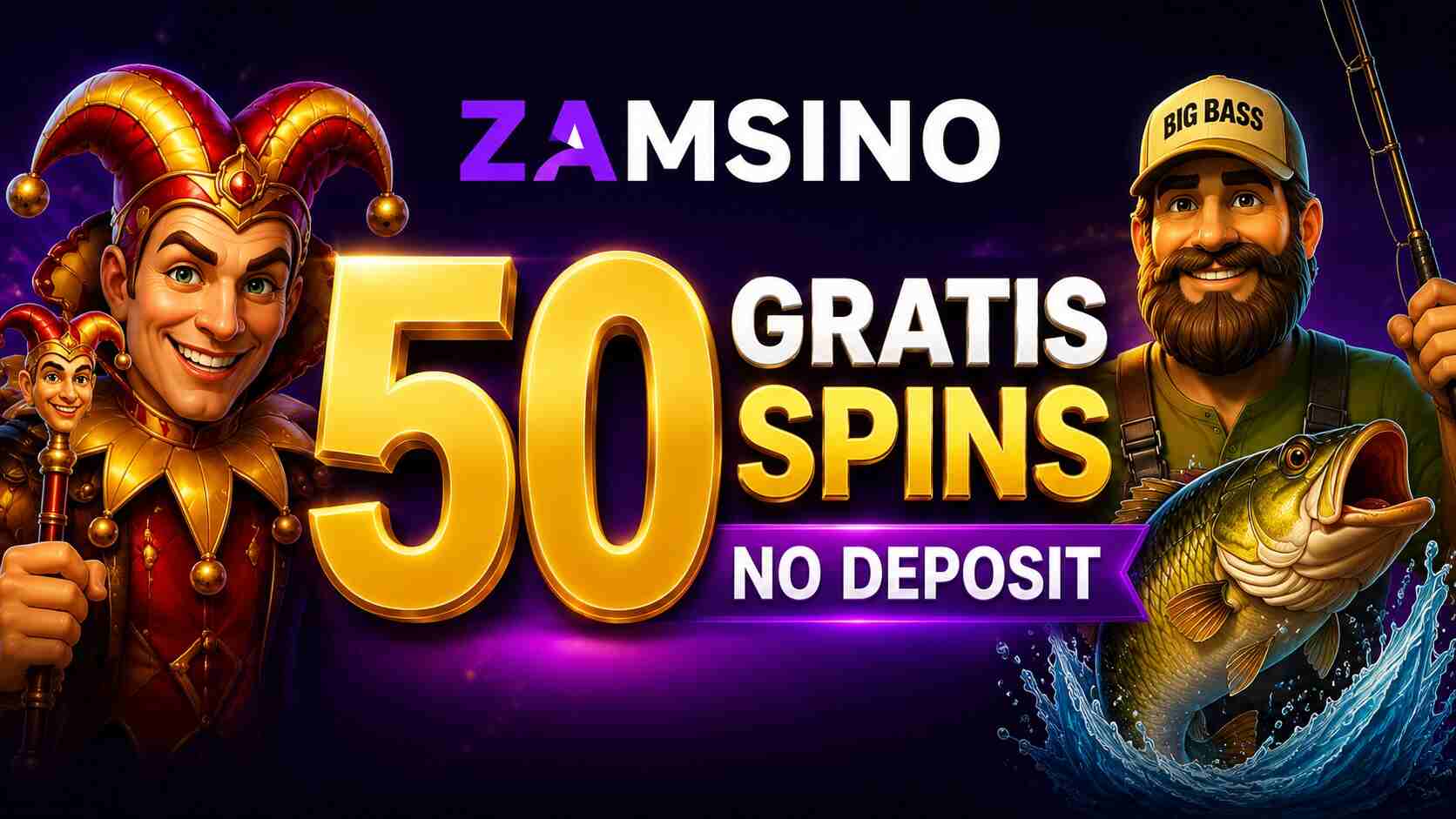 Zamsino casino no deposit bonus met gratis spins zonder storting en direct speelbare online casino promoties voor Nederland